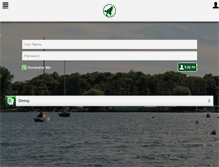 Tablet Screenshot of littleharborclub.com